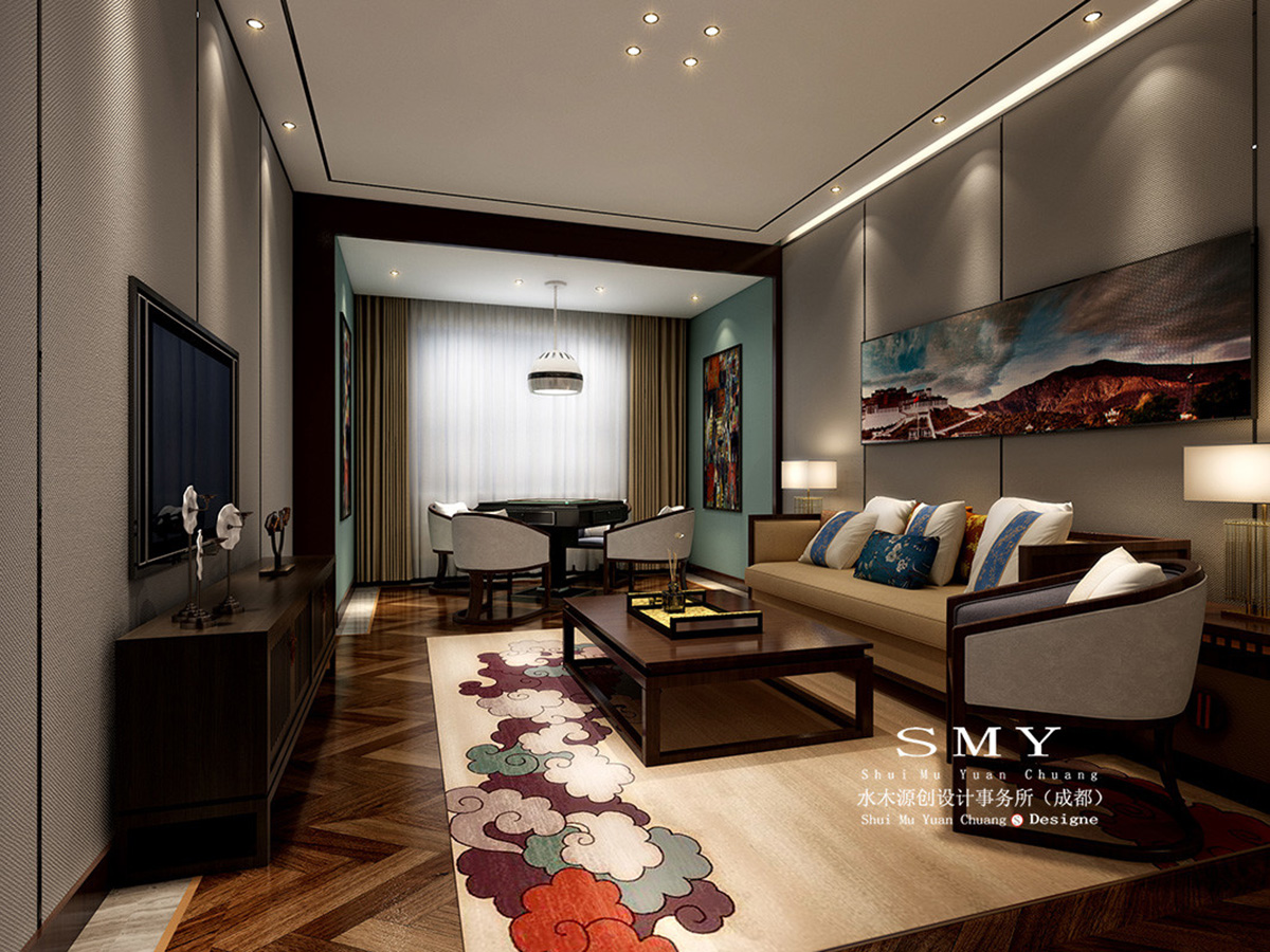 酒店棋牌室包間設(shè)計(jì)，麻將客房包間設(shè)計(jì)