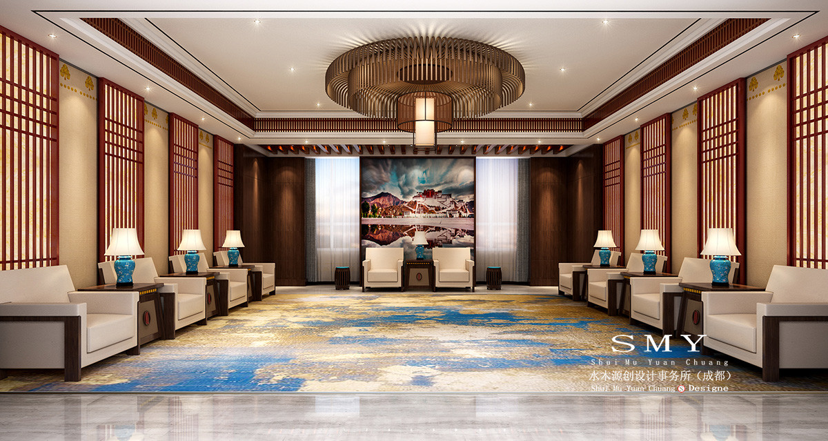 酒店室內(nèi)空間設(shè)計(jì)，大型議事廳，會(huì)客廳設(shè)計(jì)